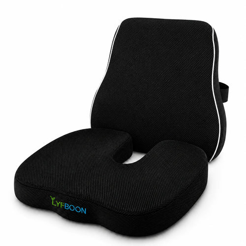 Finally Sit Pain-Free For Hours Without Tailbone Or Lower Back Pain: Sitting Comfort Combo